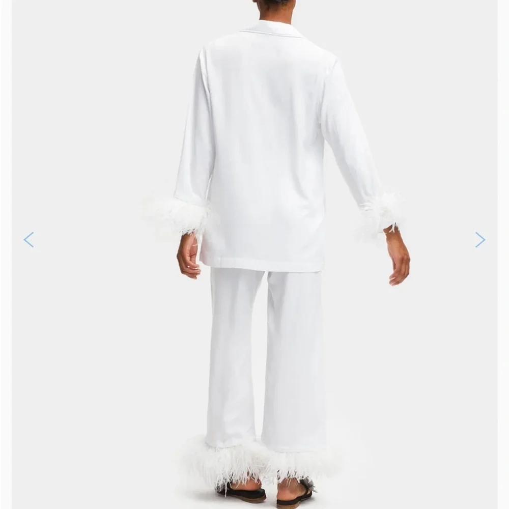 NWOT Sleeper Pajamas with Feathers - Picture 3 of 6